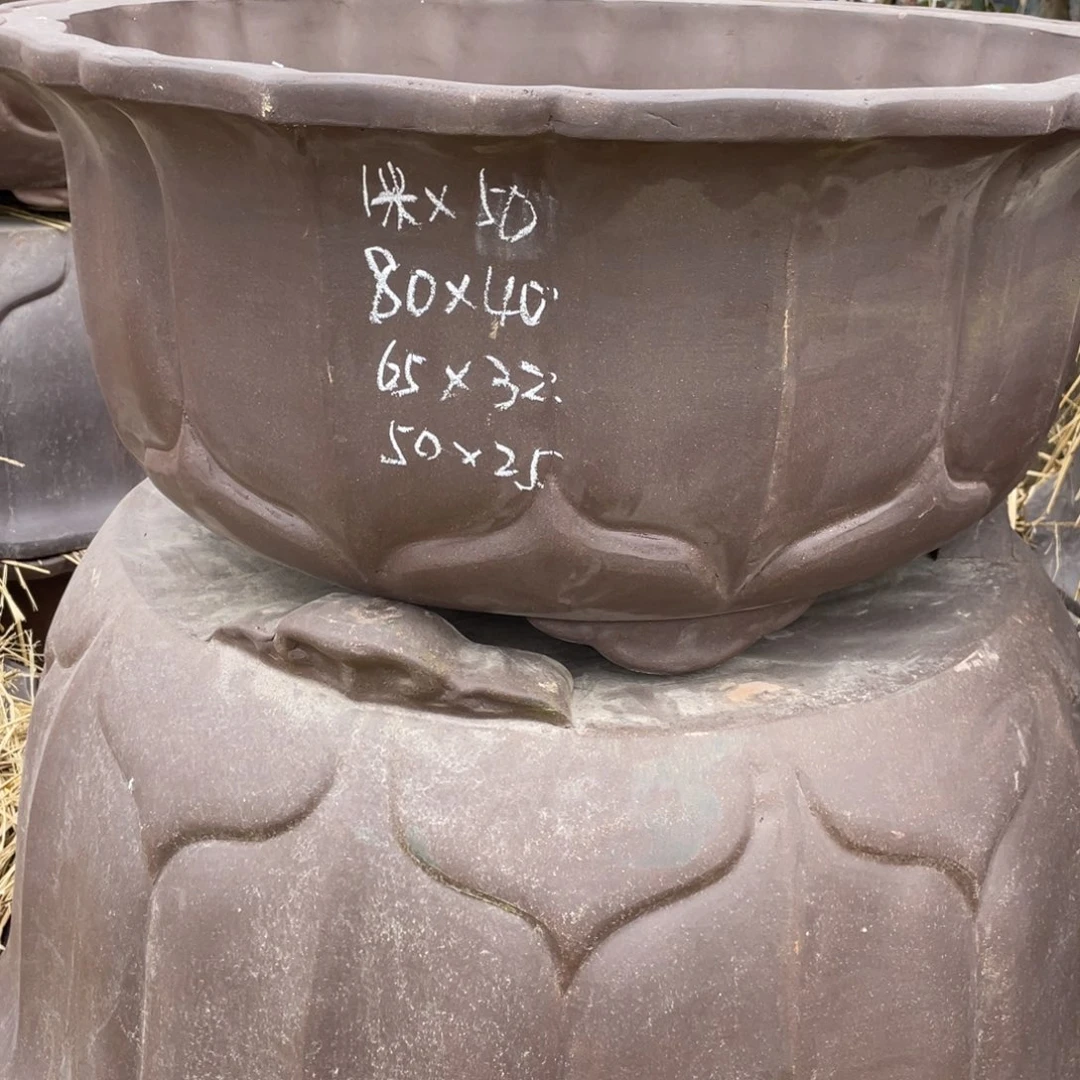 紫砂50*25 莲花 俩支