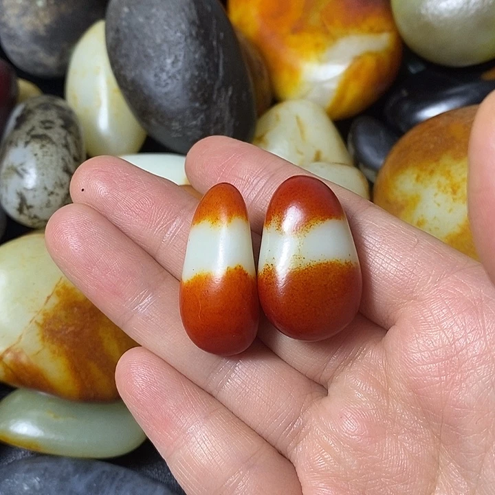 紫***开和田玉未镶嵌挂件