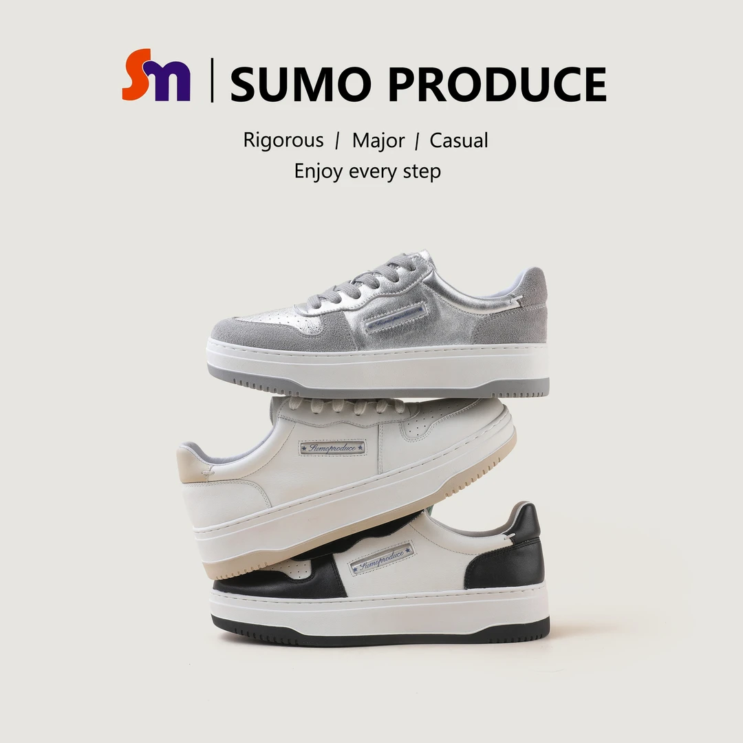 素陌秋款时尚白色鞋子女款百搭银色板鞋明星同款鞋子休闲潮鞋158