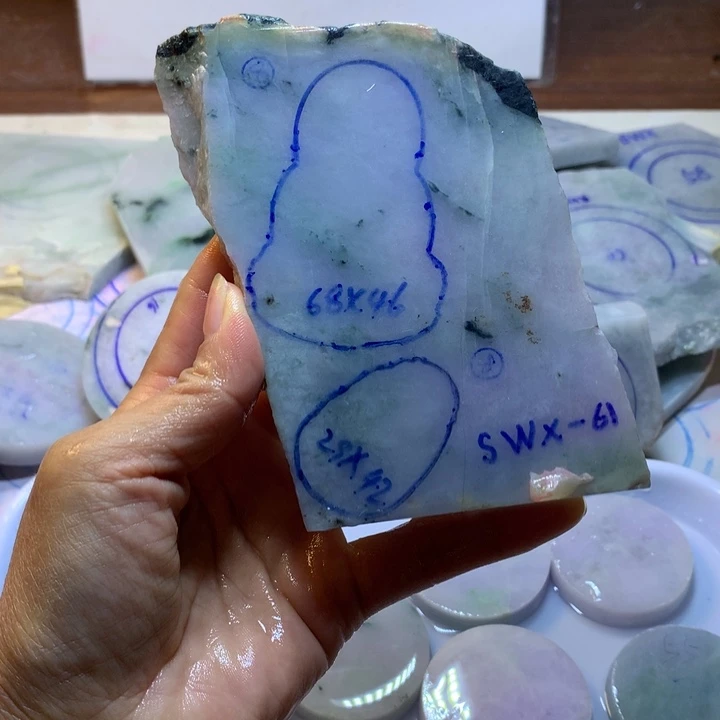 定制翡翠未镶嵌翡翠玉石