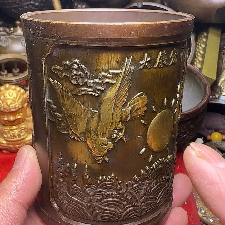全是铜器工艺摆件