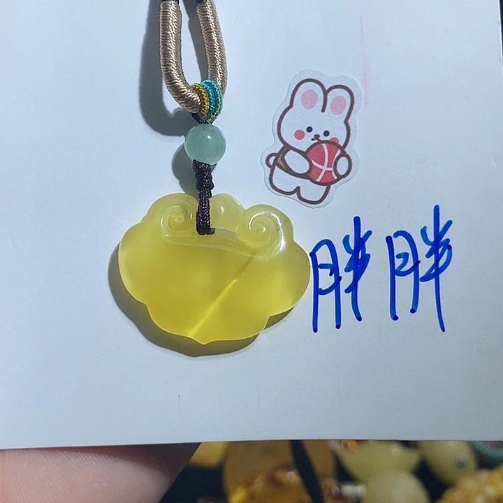 未镶嵌琥珀珠宝奇石琥珀蜜蜡吊坠3