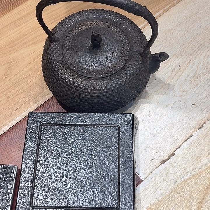 蜜安罐瓷香炉锡茶则鹤**。