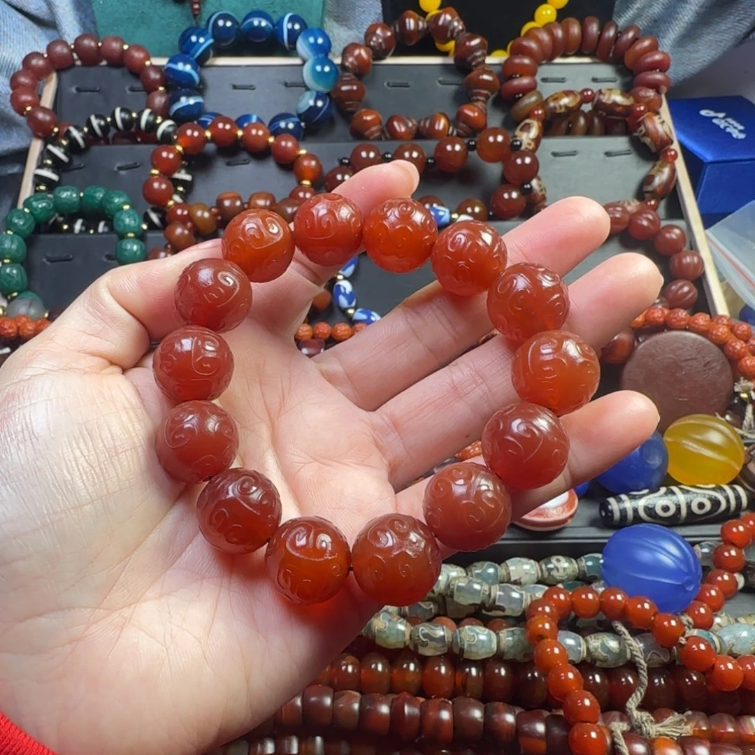 未镶嵌手串玛瑙/玉髓