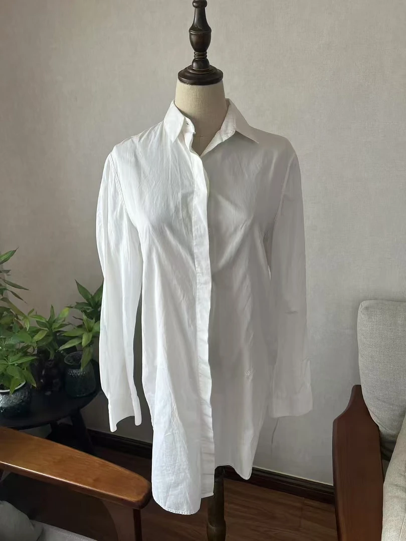 全新未使用 Balenciaga/巴黎世家 巴黎世家白色衬衣001010