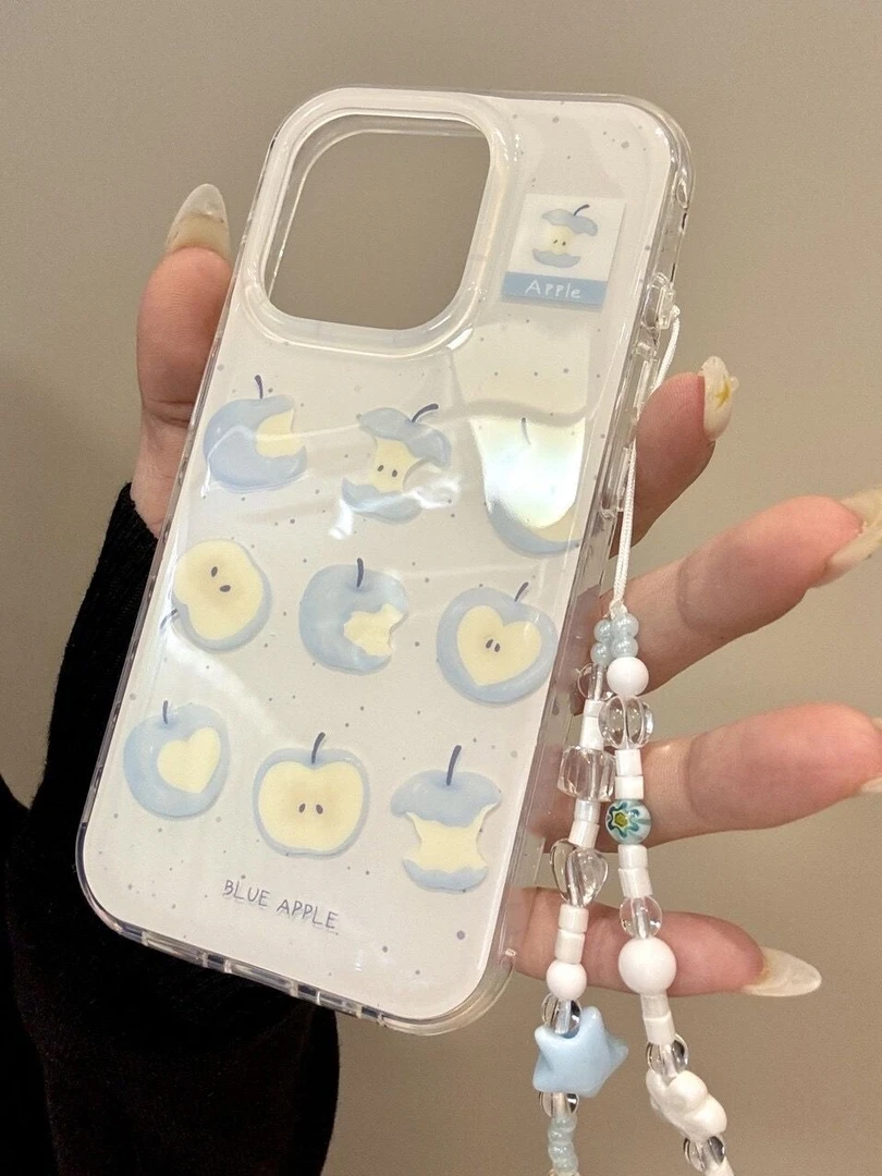 IMD格蓝苹果核适用iphone16苹果15果冻手机壳小米OPPO华为荣耀