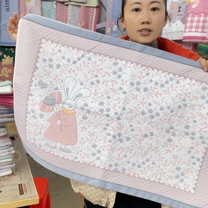 棉特价灰色花园兔