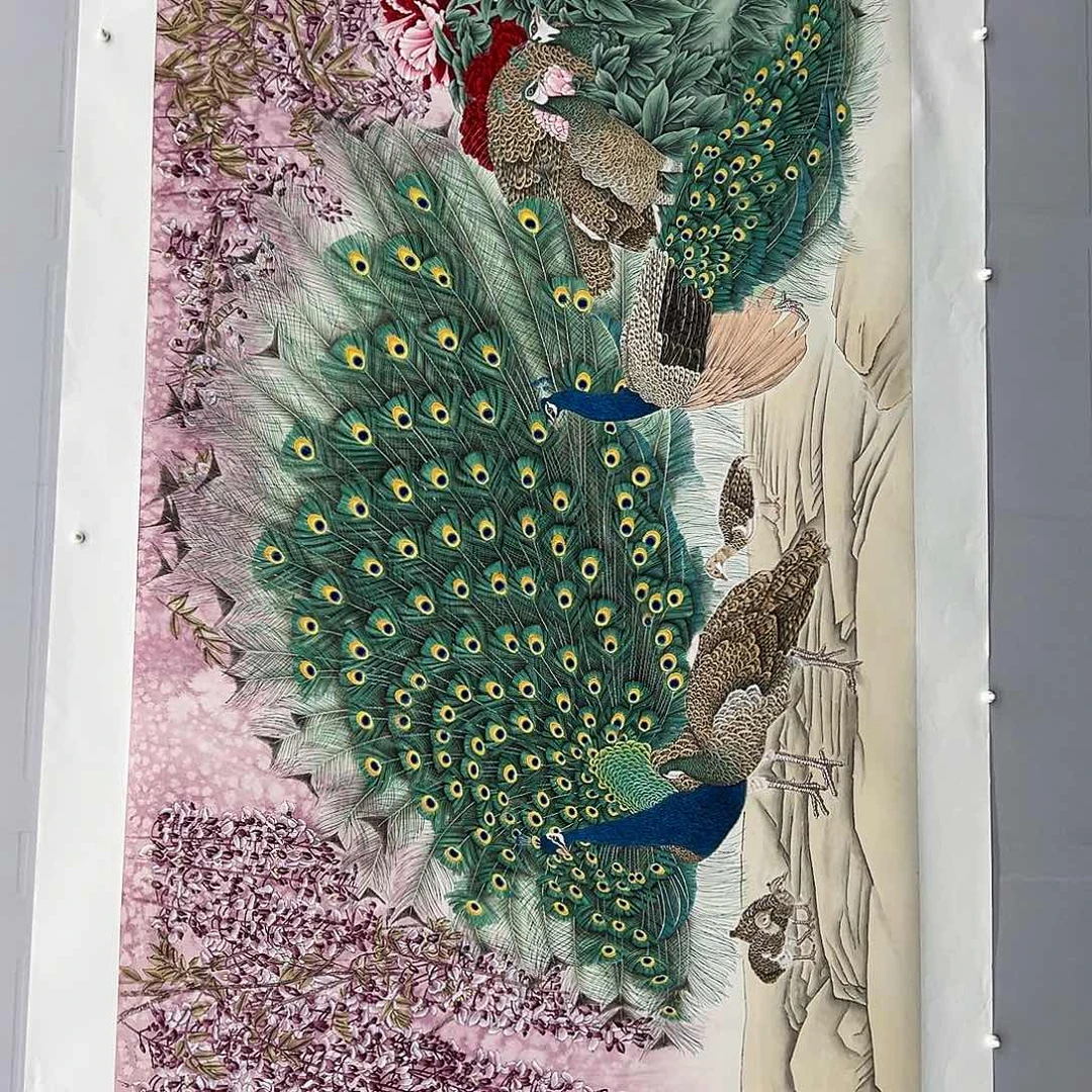 国画纯手绘作品欣赏