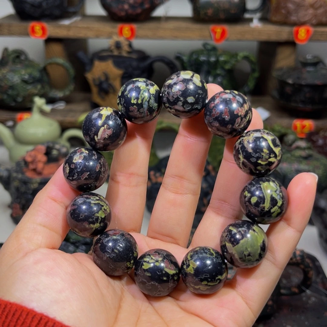 梅花石安山玉精品20