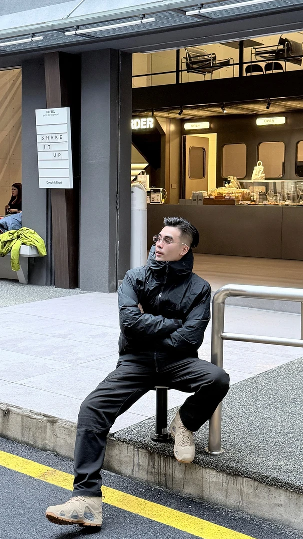 [条子户外]石头的太阳保暖棉服冲锋衣