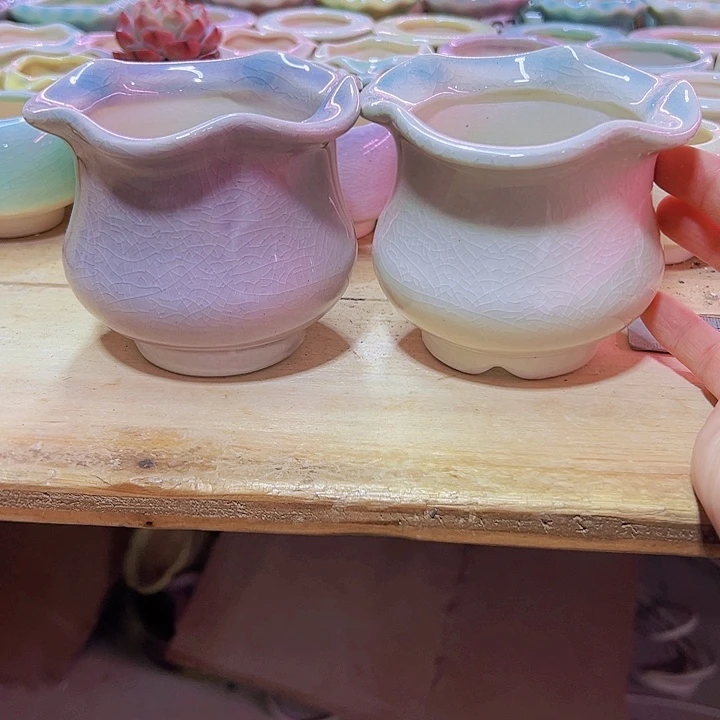 陶瓷花盆当场凑满12包邮