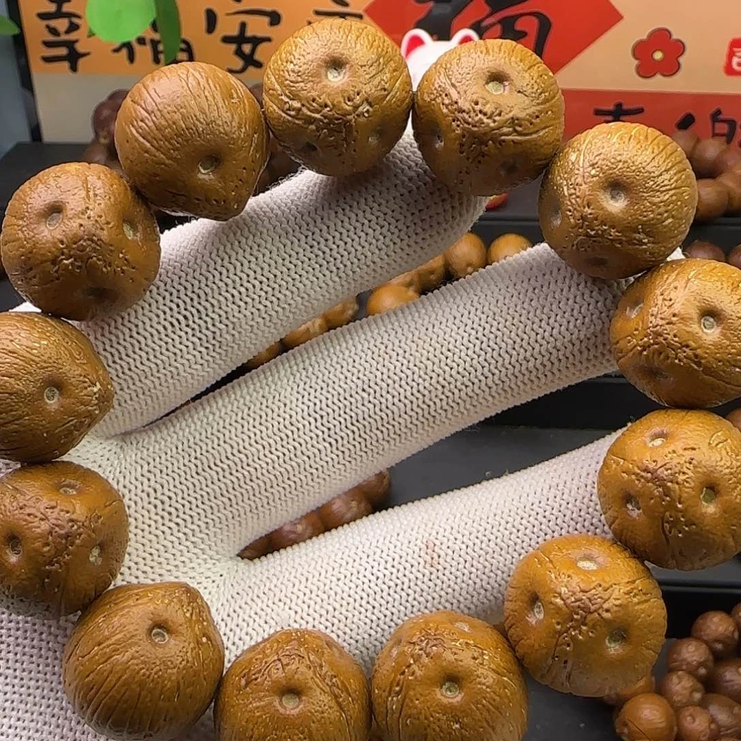 手串紫金鼠19精品纯圆高货