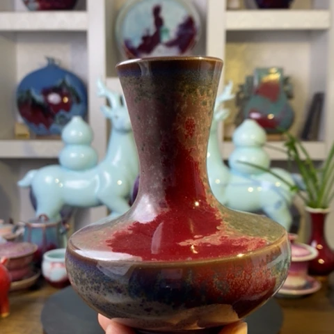 瓷片禹州神后钧瓷原产地~