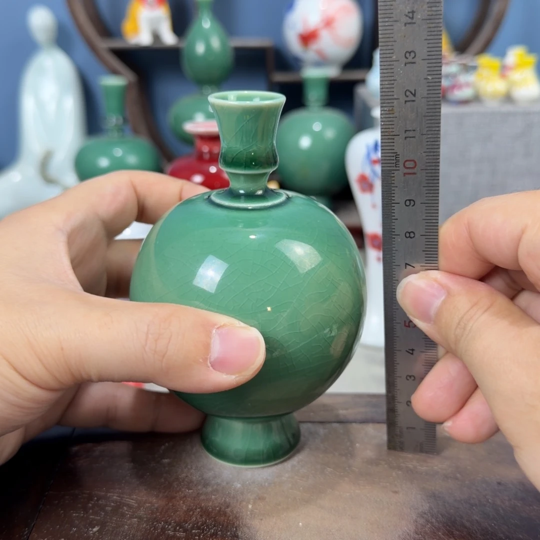 陶瓷手工小花器摆件