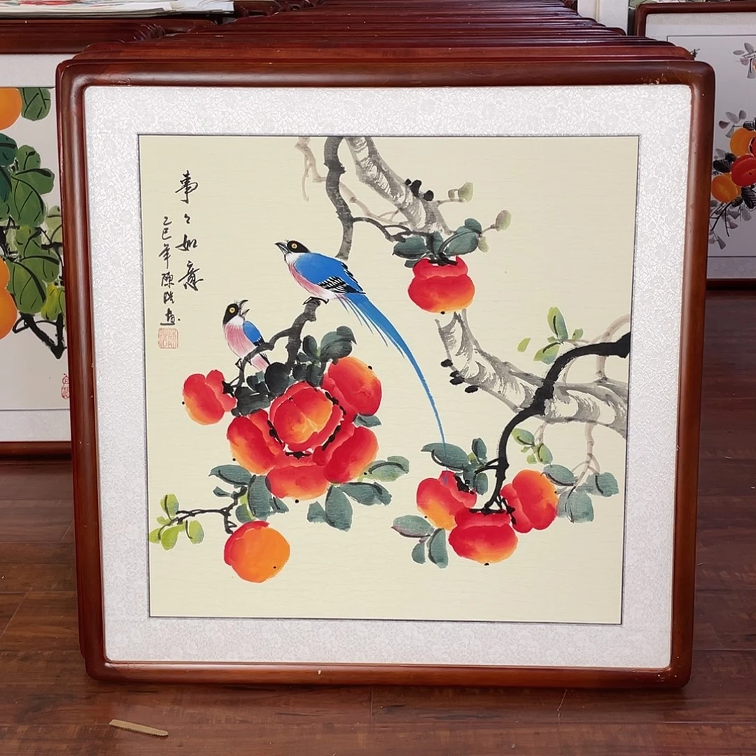 国画带框尺寸63*63厘米