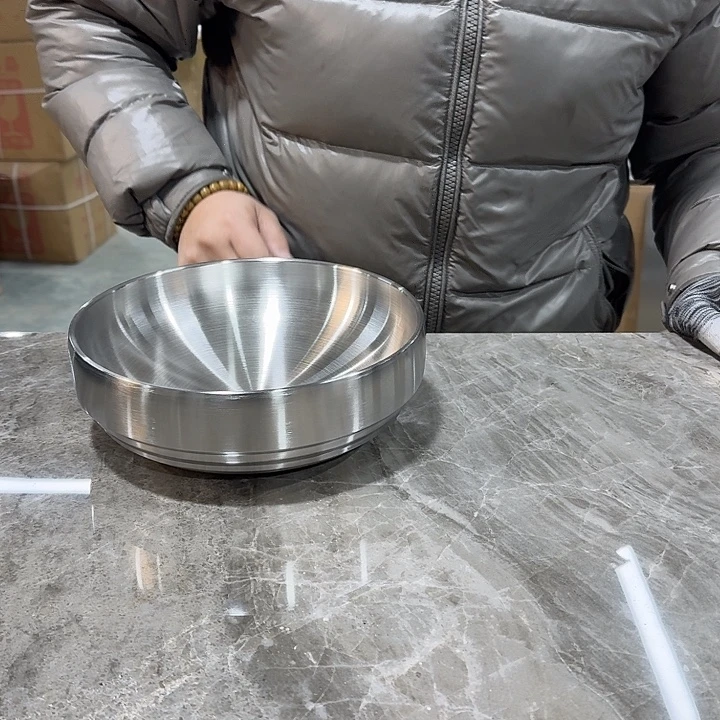 23厘米加厚双层碗加厚高颜值