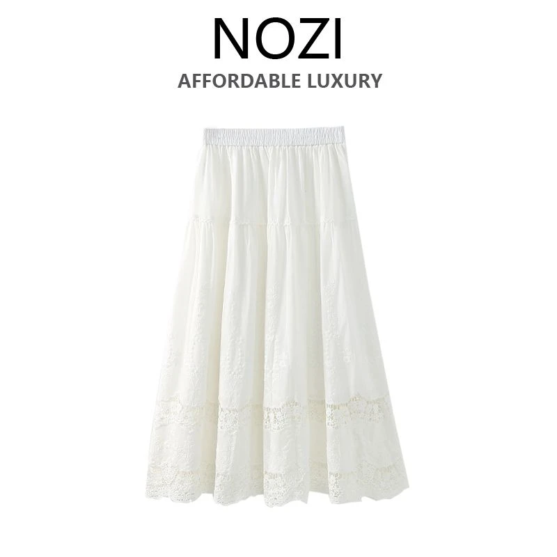 女装长裙半身裙高定轻奢风2025新款洋气6021