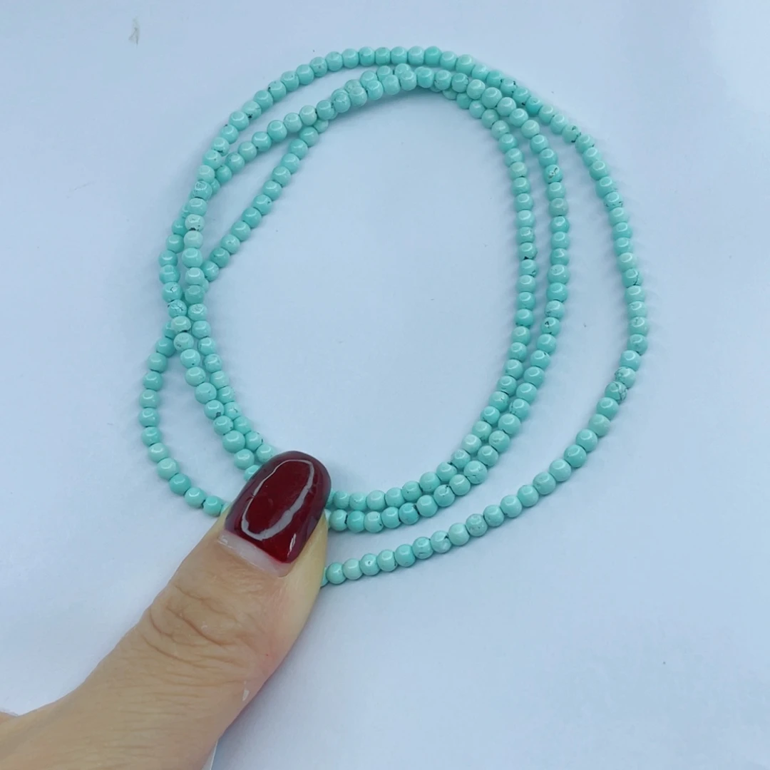 绿松石未镶嵌颈饰