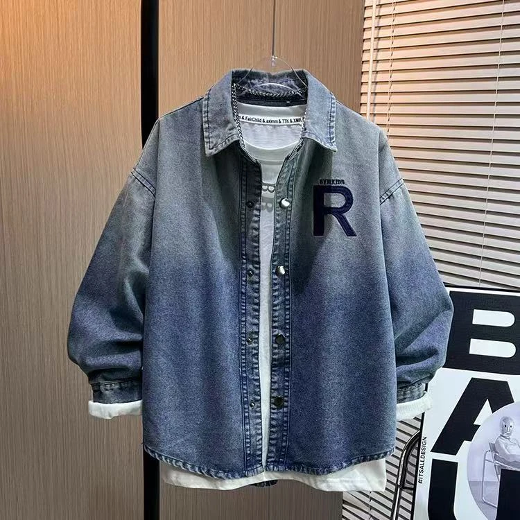 太百搭啦~春秋牛仔外套2025年新款上新韩版R字洋气休闲外穿潮搭