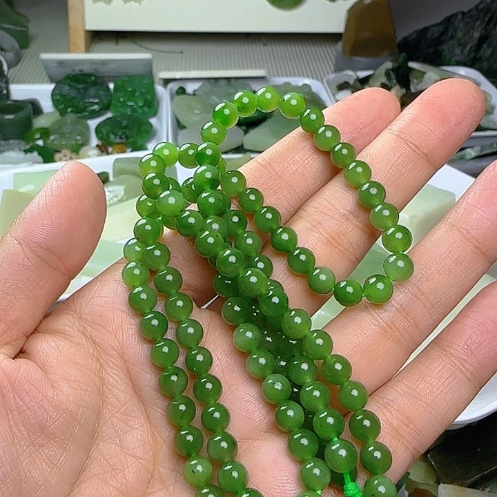 明***宝未镶嵌和田玉珠宝半成品