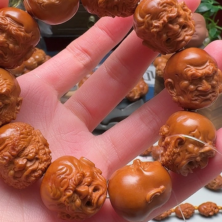 文***者手串/手链橄榄核樊象罗汉