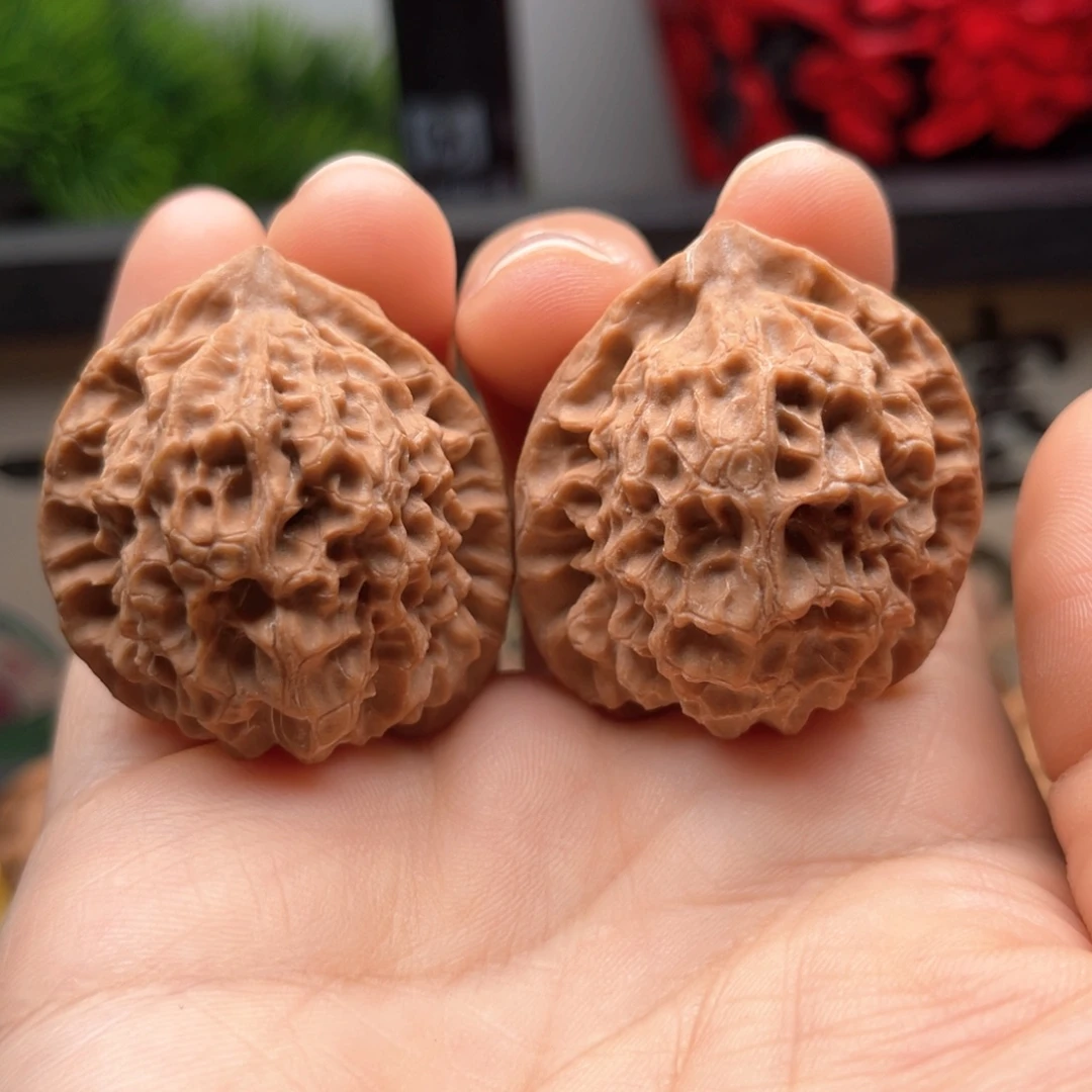 文玩核桃吊坠35蝴蝶泪