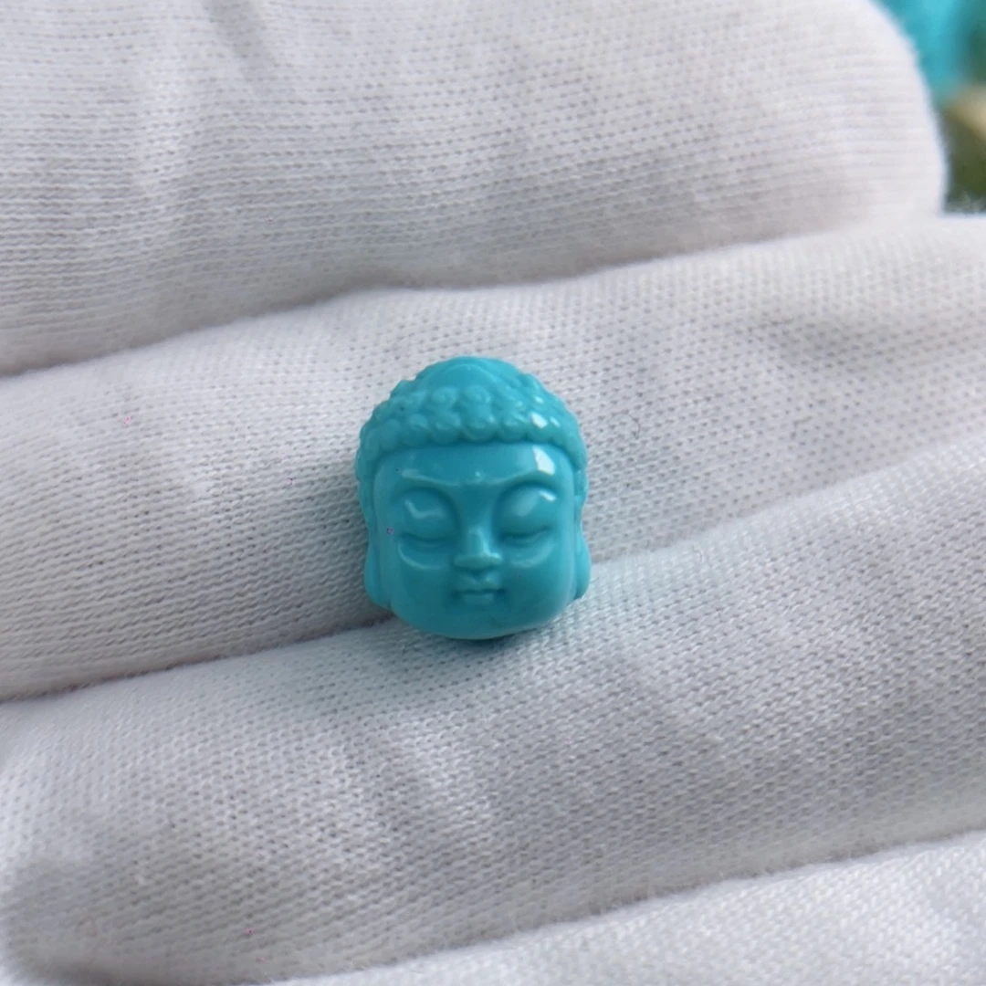 绿松石颈饰未镶嵌卡10.5-12.8-.9.7