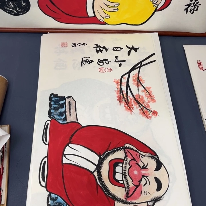国画禅意画纯手绘作品