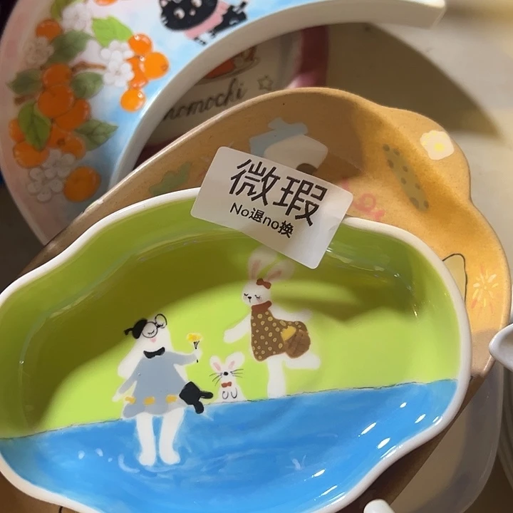 摆件不退不换手工手绘