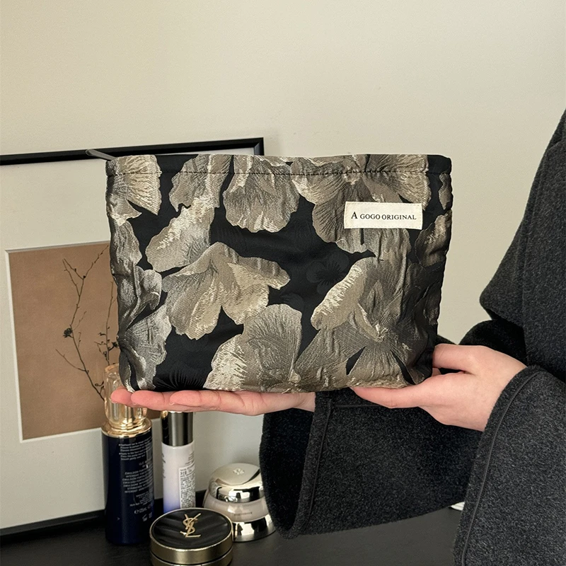 （多款）大号 26*18日系春夏高级感化妆包