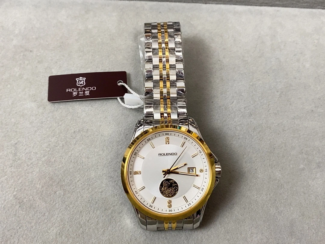 ROLENDO R/罗兰度机械腕表麒麟男士夜光潮流奢华精致经典