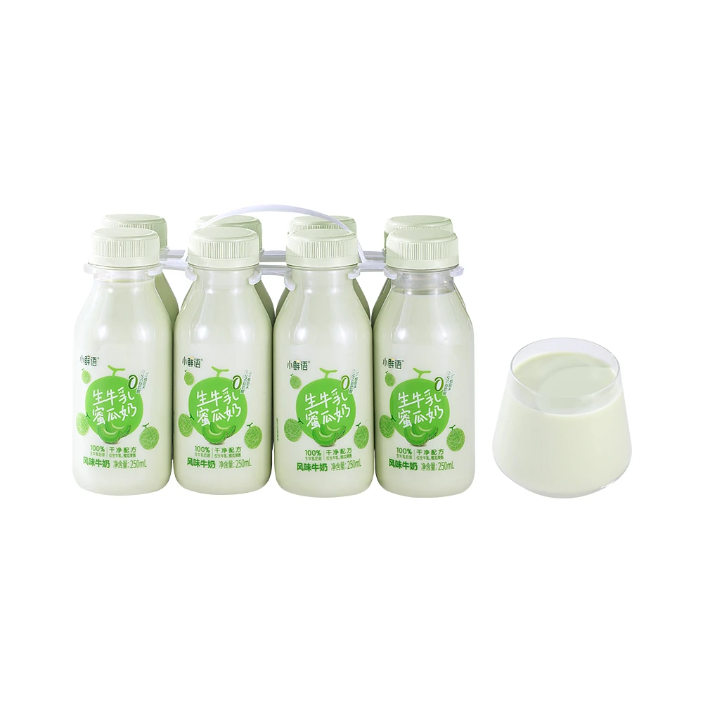 小鲜语 生牛乳蜜瓜奶 8×250mL