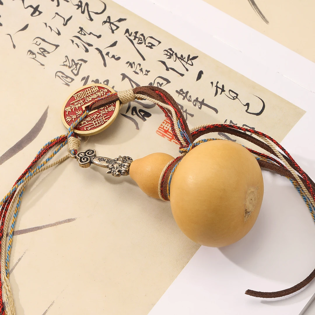 铜合金吊坠 一了个卜葫芦车挂