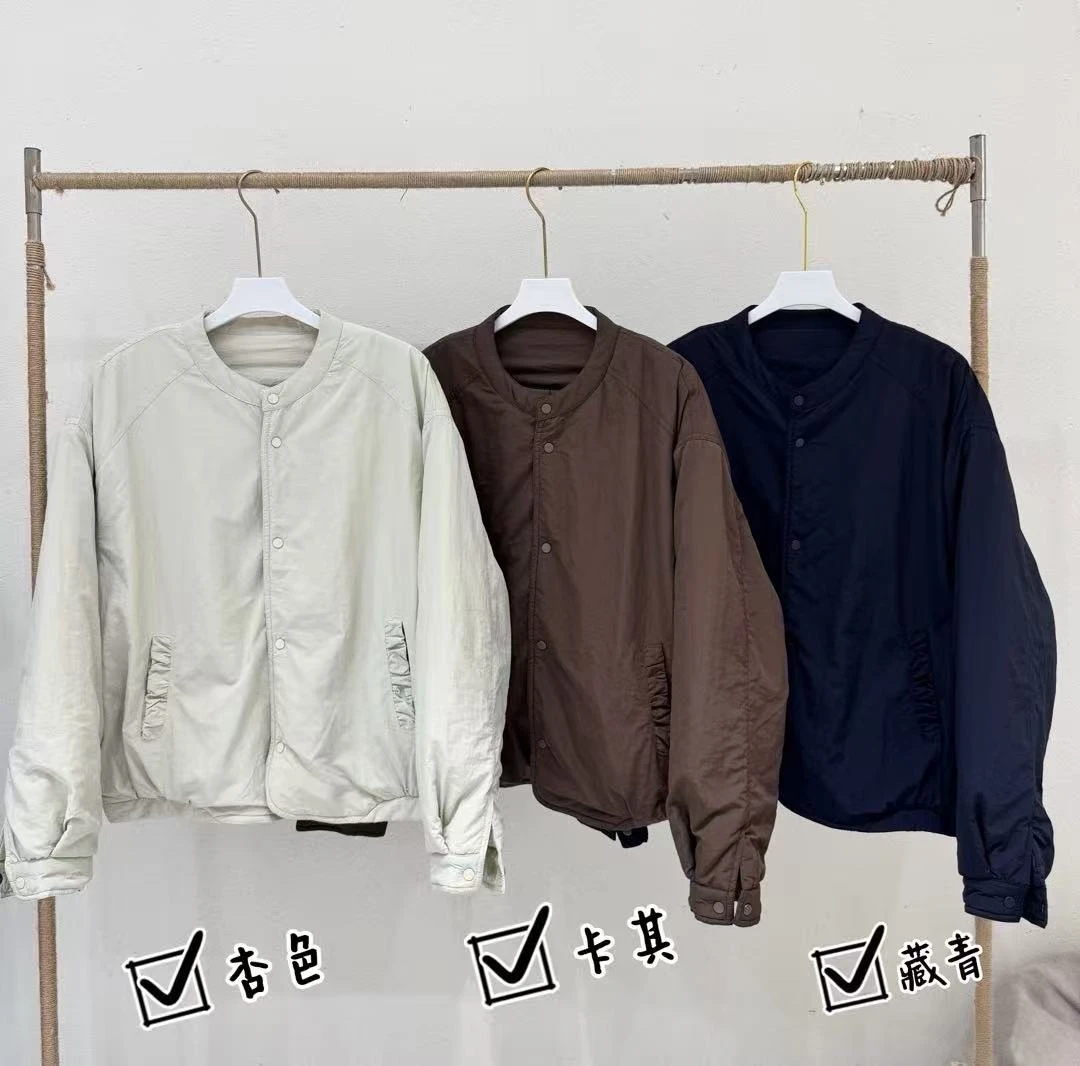 FUJIA STYLE新款时尚百搭简约气质休闲纯色棉服M368