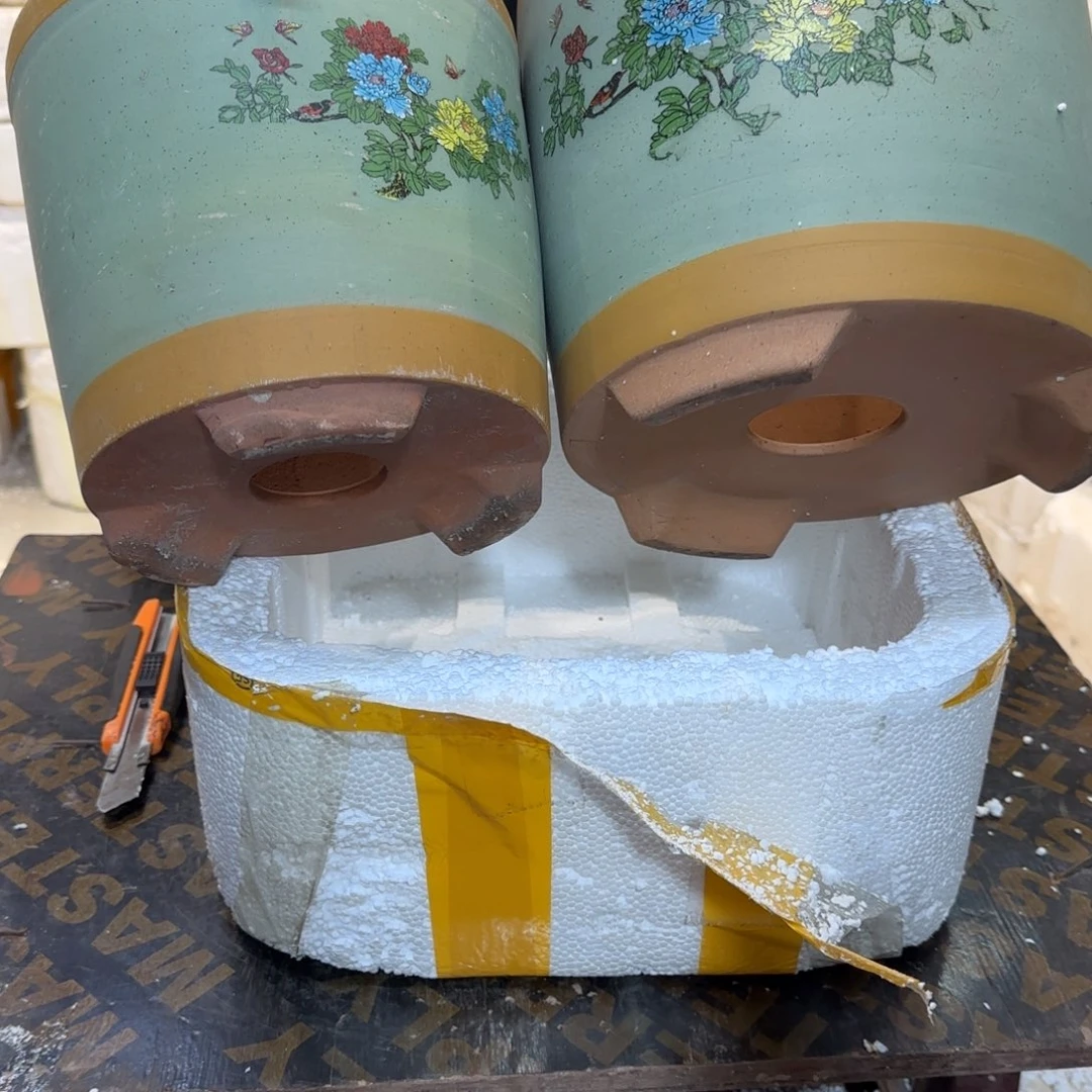 紫砂花盆瑕疵和瑕疵