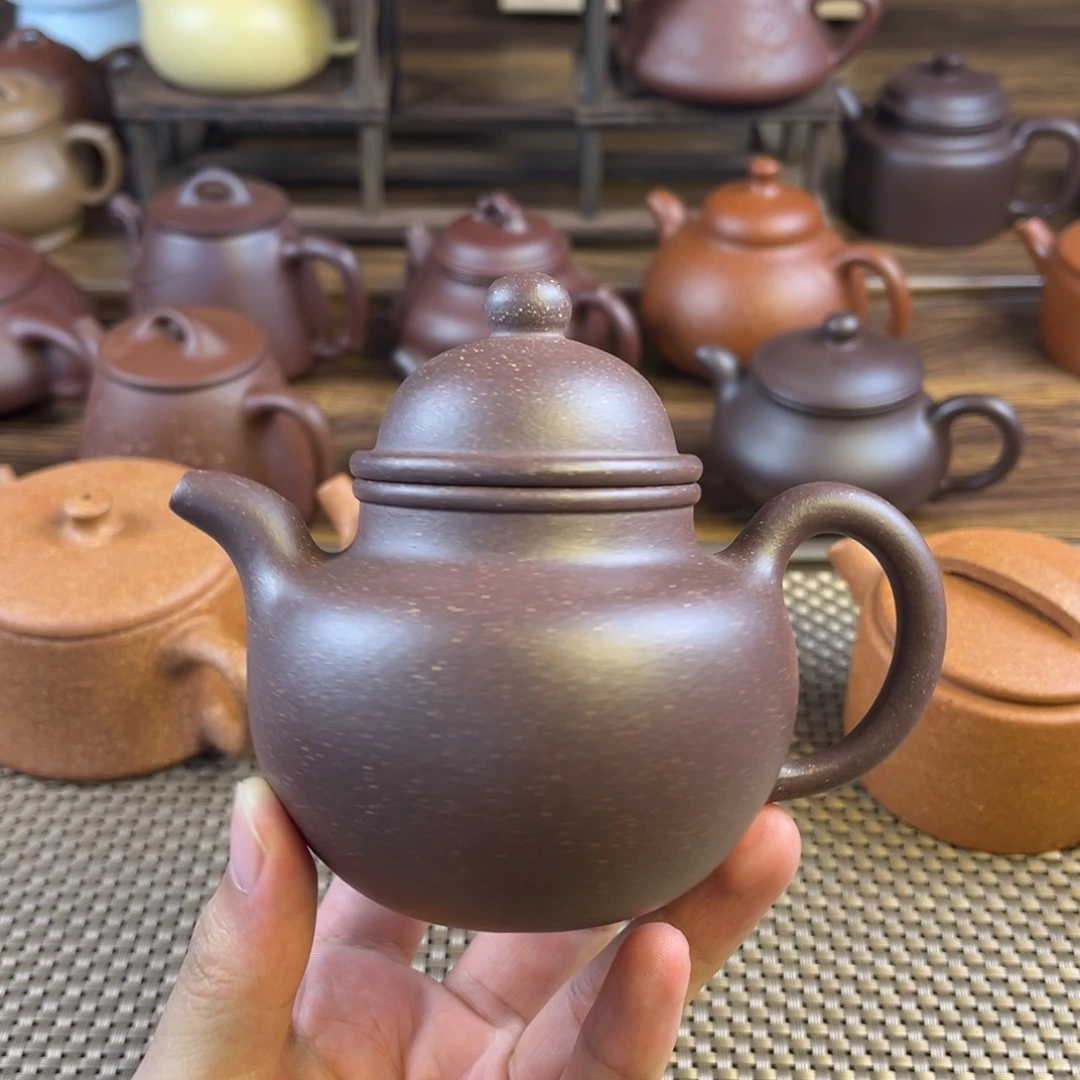 老***柜茶壶紫砂手工制作