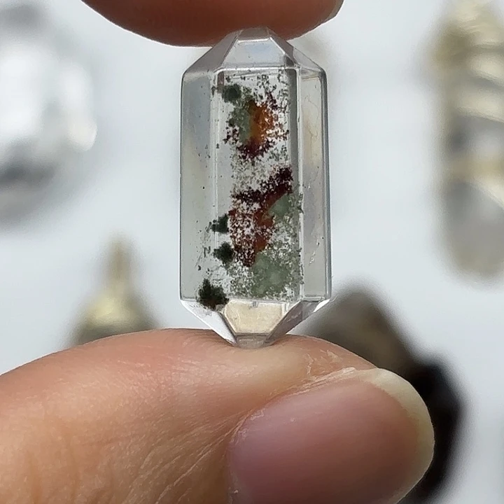 水晶颈饰未镶嵌幽灵水晶22mm