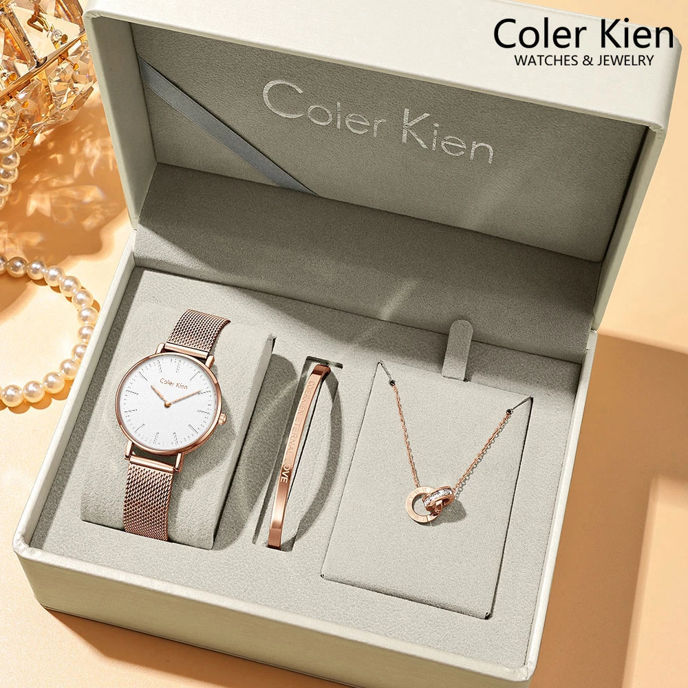 ColerKien【七夕礼物】正品超薄手表女士表送女友情人节节日礼物