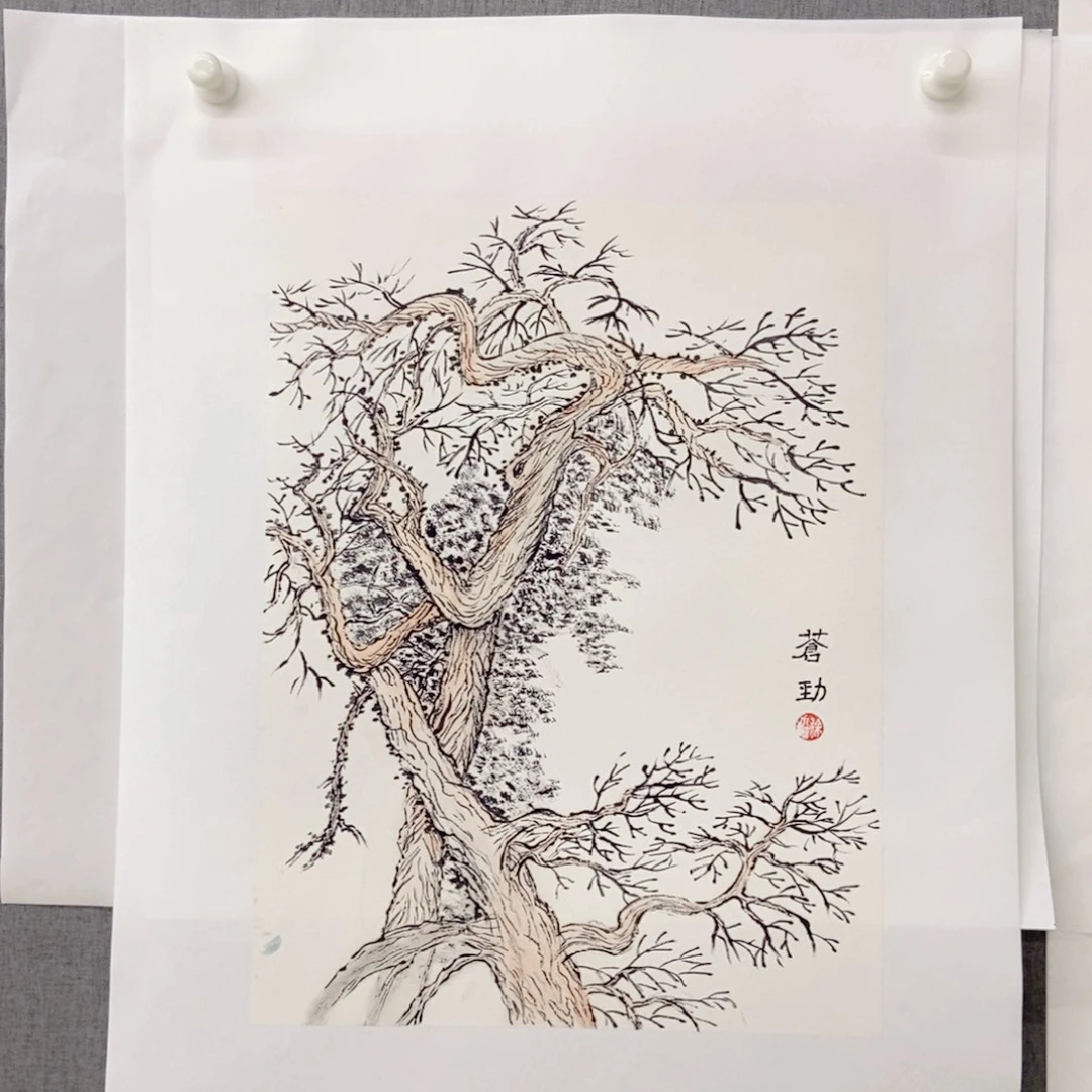 国画手写手绘作品6