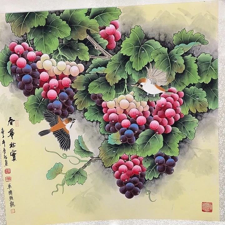 国画鲁钰先生精品系列