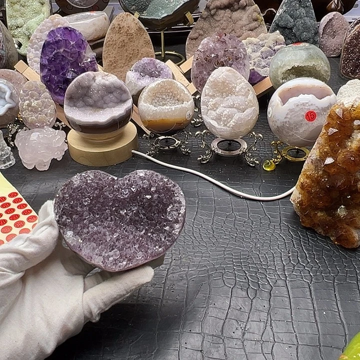 水晶未镶嵌珠宝半成品35