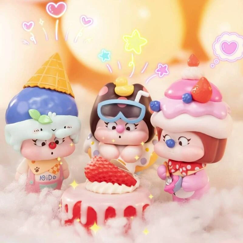 【NIDO】NIDO甜甜脑袋系列新品盲盒潮玩手办摆件