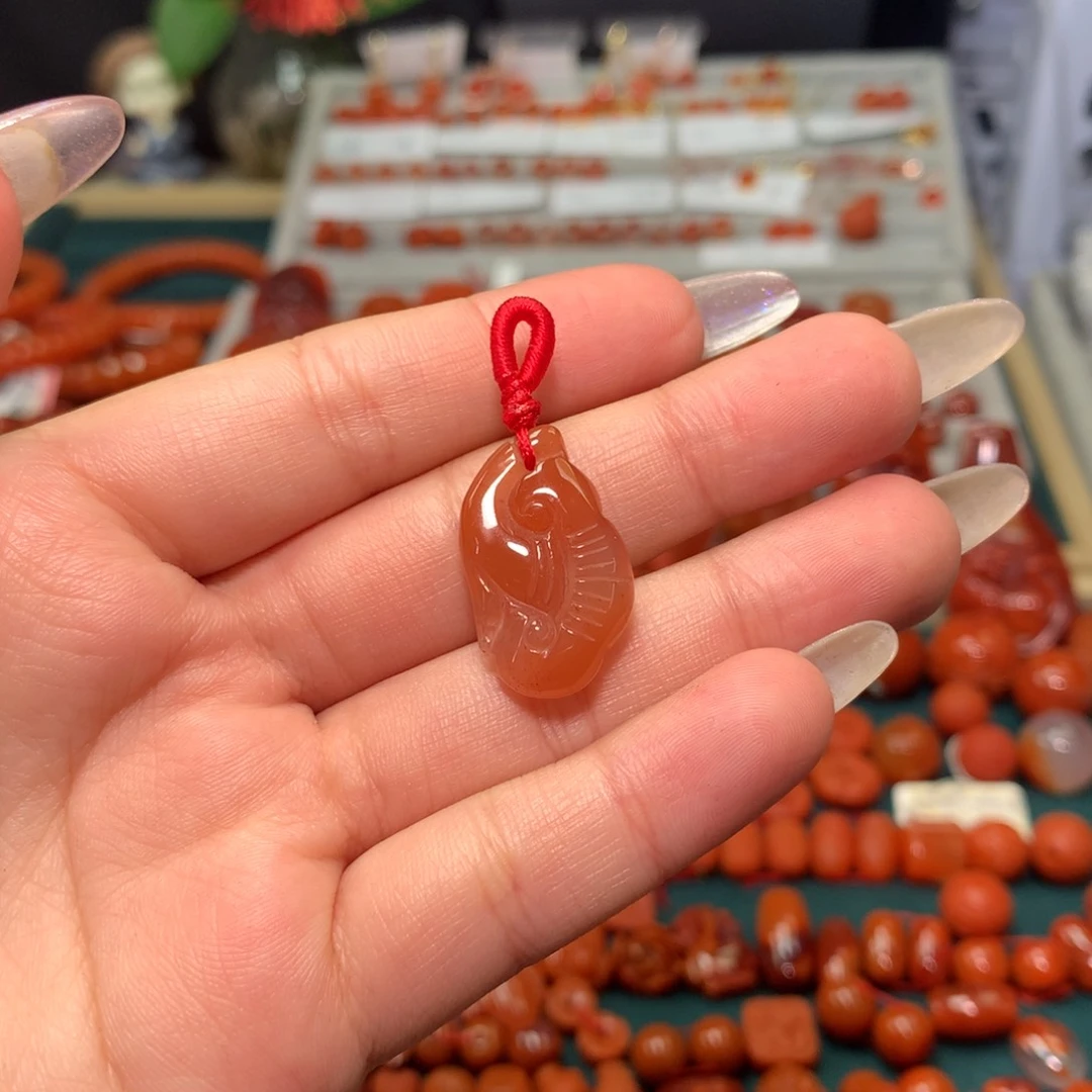 【闪购商品】南红玛瑙如意未镶嵌