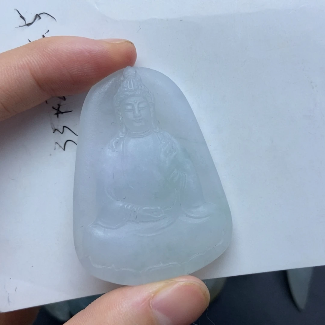 未镶嵌定制翡翠素衣