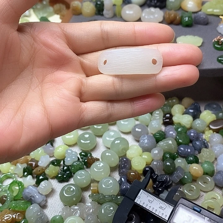 未镶嵌和田玉挂件手牌