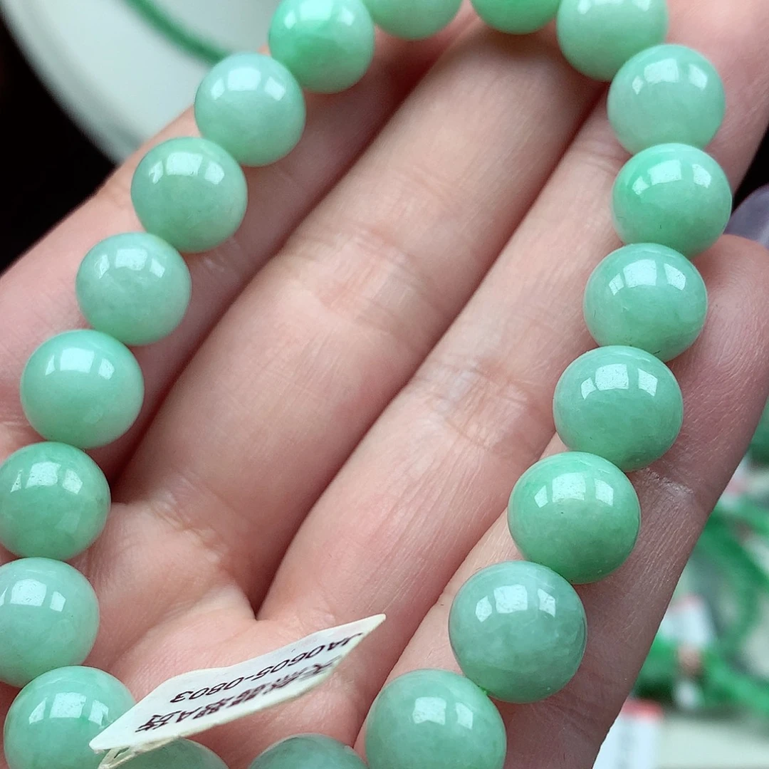 翡翠未镶嵌毛衣链翡翠