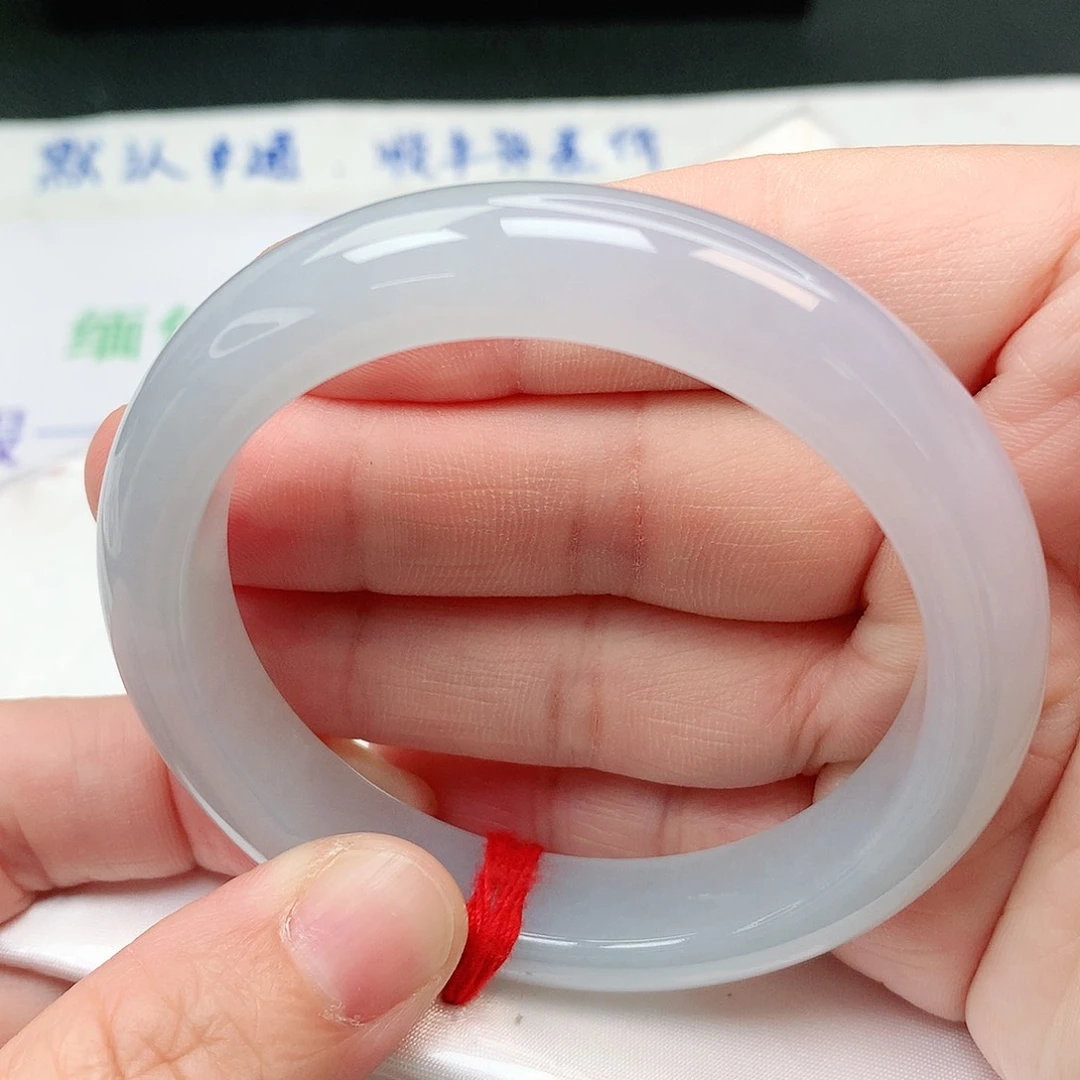 未镶嵌手镯翡翠52-53圈