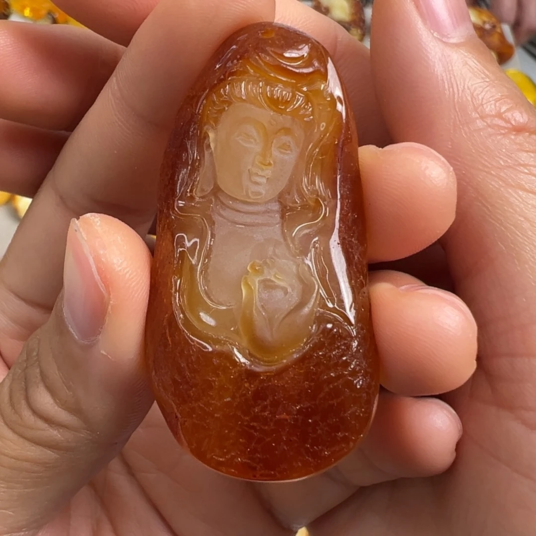 蜜蜡未镶嵌裸石蜜蜡