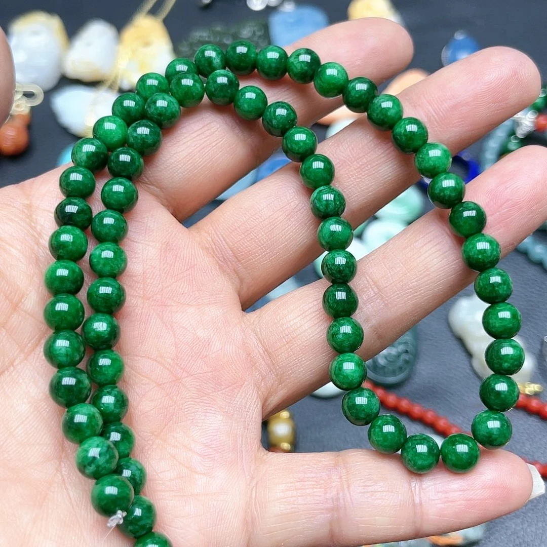 【闪购商品】翡翠未镶嵌颈饰