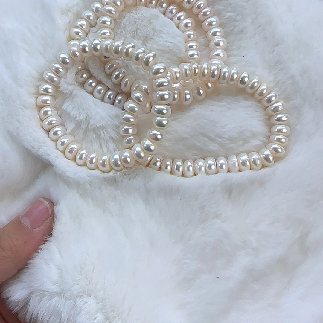 未镶嵌定制项链多样性发货发其一707淡水珍珠